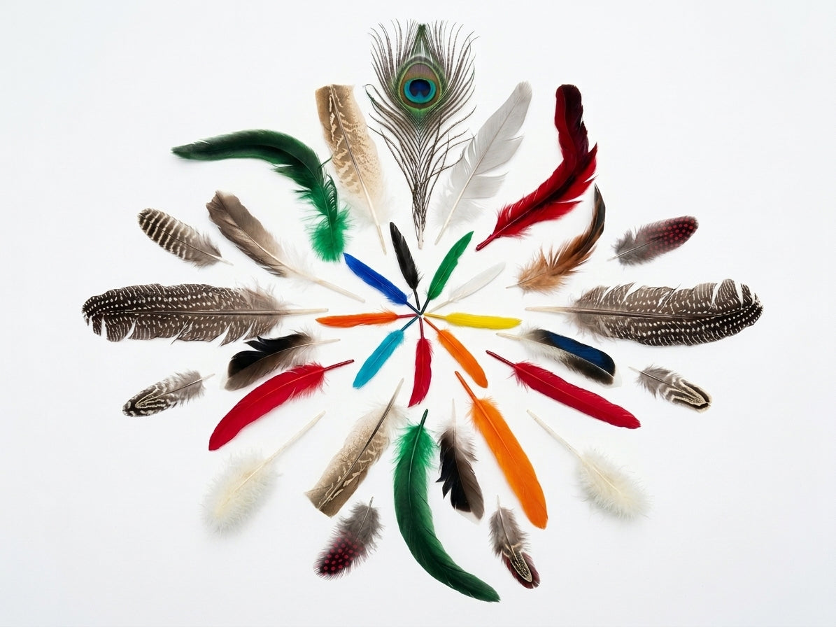Feather Embellishments - 3 Pack